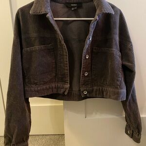 Forever 21 Brown Corduroy Jacket